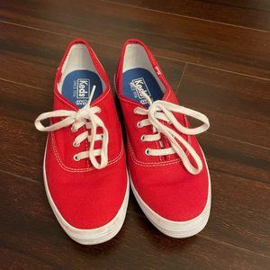 Red Keds Sneakers Size 6
